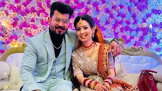 Reception ￼Day ❤️❤️Di Shadi Ka Reception Vlog🤩🥳/#vlog #reception #receptionvlog #nitinnegitd #td