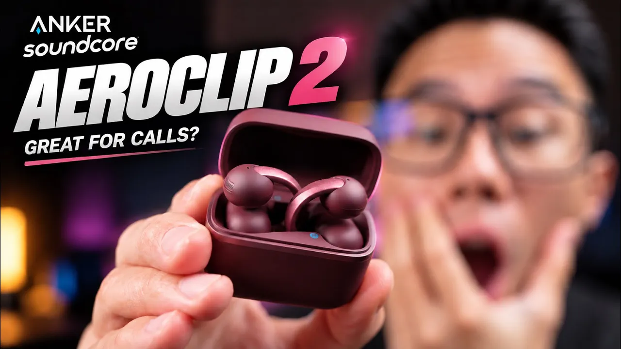 Vid�o-Test de Anker Soundcore AeroClip par Sean Talks Tech