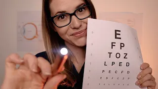 ASMR EYE EXAM  👁️ mit Dr. Whisper | Augenuntersuchung | Whisper Roleplay in German/Deutsch