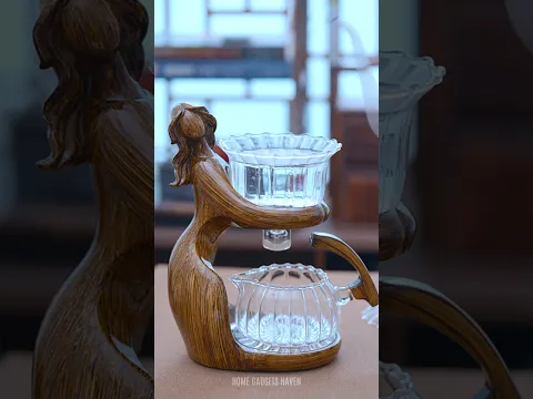 Elegant Lady Automatic Tea Set #homegadgetshaven #shorts