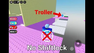 Speedrunning Towers But I Cant USE Shiftlock… (Roblox)