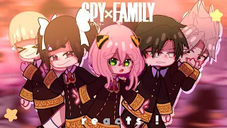 anya's classmates react to her !! | sxf reacts | RE-UPLOAD. | gacha club/neon | damianya