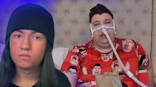 esse youtuber está lentamente se matando