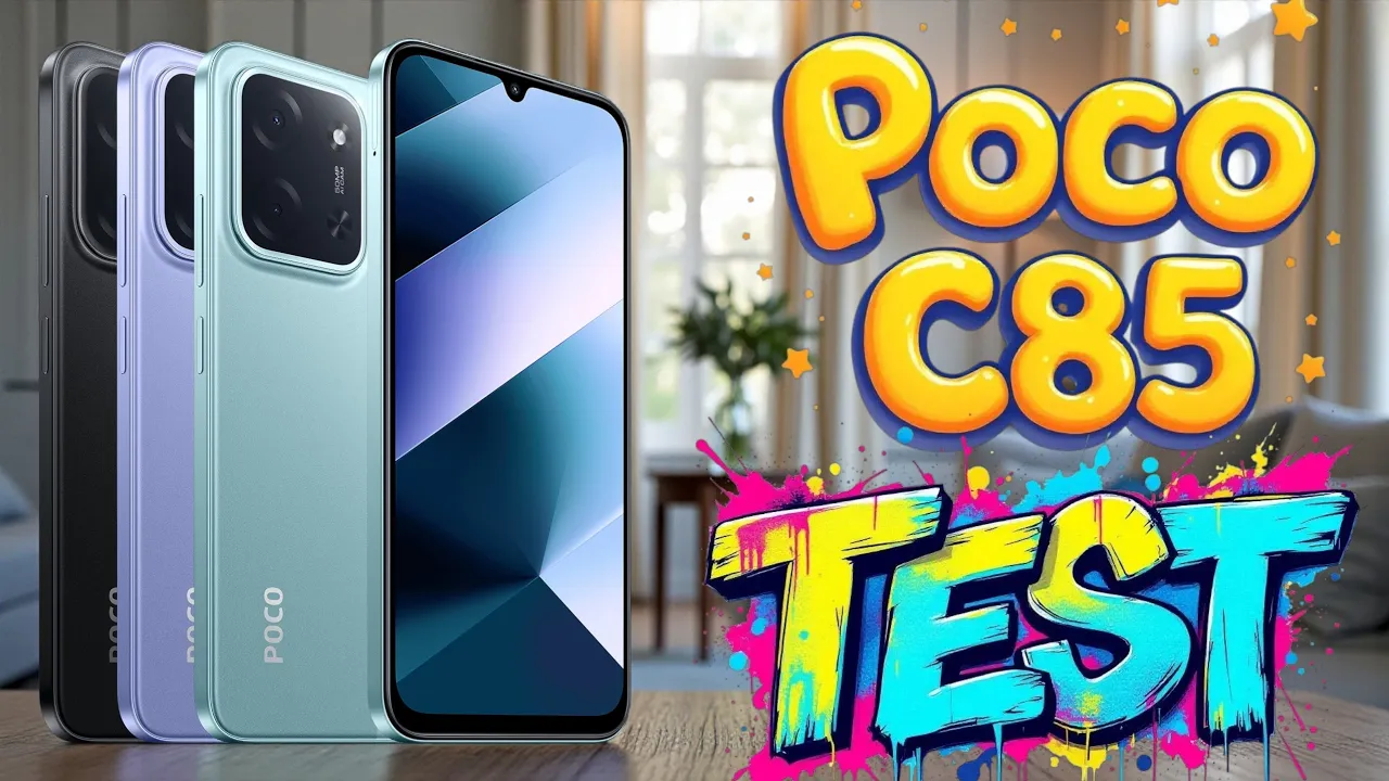 Vid�o-Test de Xiaomi POCO C85 par Espritnewgen