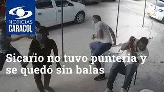 Comerciante de autos sobrevivió a un ataque armado: el sicario no tuvo puntería y se quedó sin balas