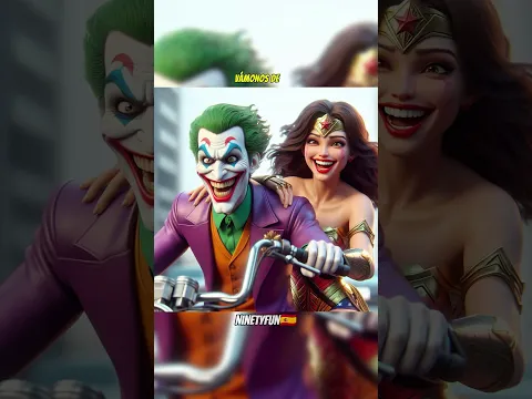 ¡La Mujer Maravilla engañó al Hombre Araña con el Joker! #ia #shorts