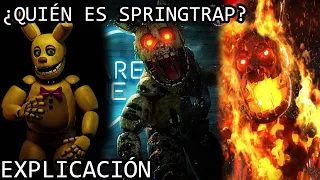 ¿Quién es Springtrap? | La Siniestra Historia de Springtrap (William Afton) de FnaF Explicado