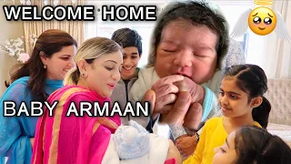 BABY ARMAAN SINGH’s WELCOME HOME PARTY 🎉 Indian Mom & 3 kids Life In👉 Netherlands🇳🇱|| Vlog*304