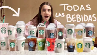 PEDÍ TODO EL MENÚ DE STARBUCKS