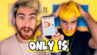 BLEACHING MY HAIR AND BEARD FOR 1$