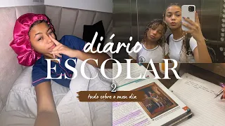 DIÁRIO ESCOLAR : VLOG DA MANHÃ + TAREFAS 🏫💗 Ep. 2 | Bia Amaral