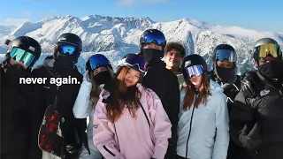 when the ski trip makes it out the gc