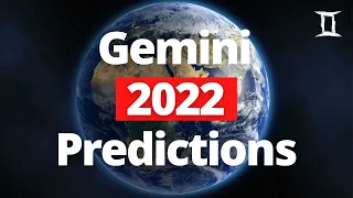 GEMINI - "It's a BIG YEAR For You! Leveling Up!" 2022 Tarot Reading | Yearly Predictions