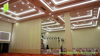 Doorfold Operable Partition Walls Applied to the Chhouk Meas Wedding Hall in Cambodia