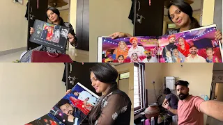 Wedding album vlog || Youngestcouple vlogs #mahitanu #weddingalbum