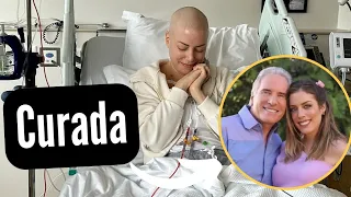Fabiana Justus faz transplante de medula e fica curada.