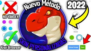 TUTORIAL 2022* COMO CREAR SKIN PERSONALIZADAS CON COLOR DE BORDES - AGAR.IO MOBILE 100% REAL
