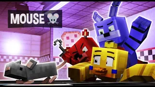 Minecraft Rockstar Fazbear and Friends Mouse In The House