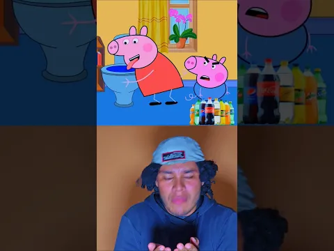 YO DE PEQUEÑO TOMANDO AGUA #bromas #peppapig #peppa #humor #viral #comedia #comedy #funny #gracioso
