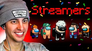 robleis juega among us con streamers