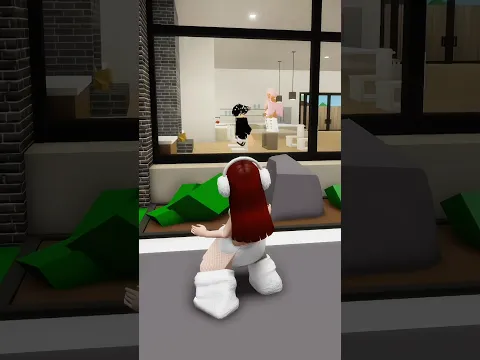 Casal? Part 1 #roblox #brookhave #robloxshorts #humor
