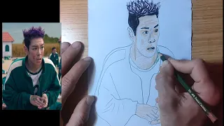 How to draw Thanos from Squid Game 2