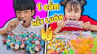 Thử Thách Một Cắn - Kẹo Dẻo Hoặc Thạch Trái Cây ❤ KN CHENO Chị Hằng