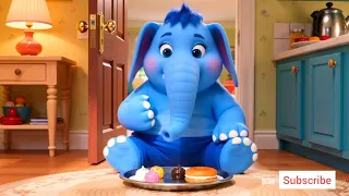  Mote Hathi ne khaye cake | एक मोटा हाथी | Nursery Poems and Cartoon Songs for Kids