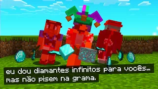É possível zerar o Minecraft com o jogo nos atrapalhando?
