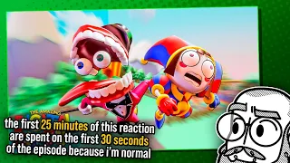 okay, fine, I'm going to react to ONE episode of #theamazingdigitalcircus | TBSkyen