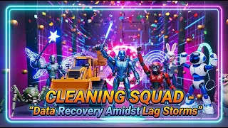 Genius Robot Cleaning Squad: Lag Storm Transformation For Sparkling Home