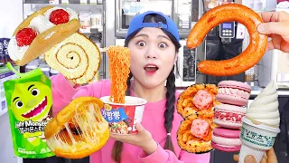 อาหารร้านสะดวกซื้อ โดนา DONA Mukbang