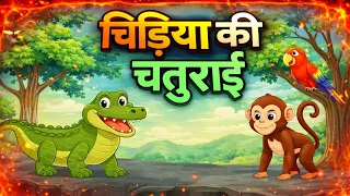 👉 चिड़िया की चालाकी ने बचाई जान, मगरमच्छ रह गया हैरान! 🐦🔥