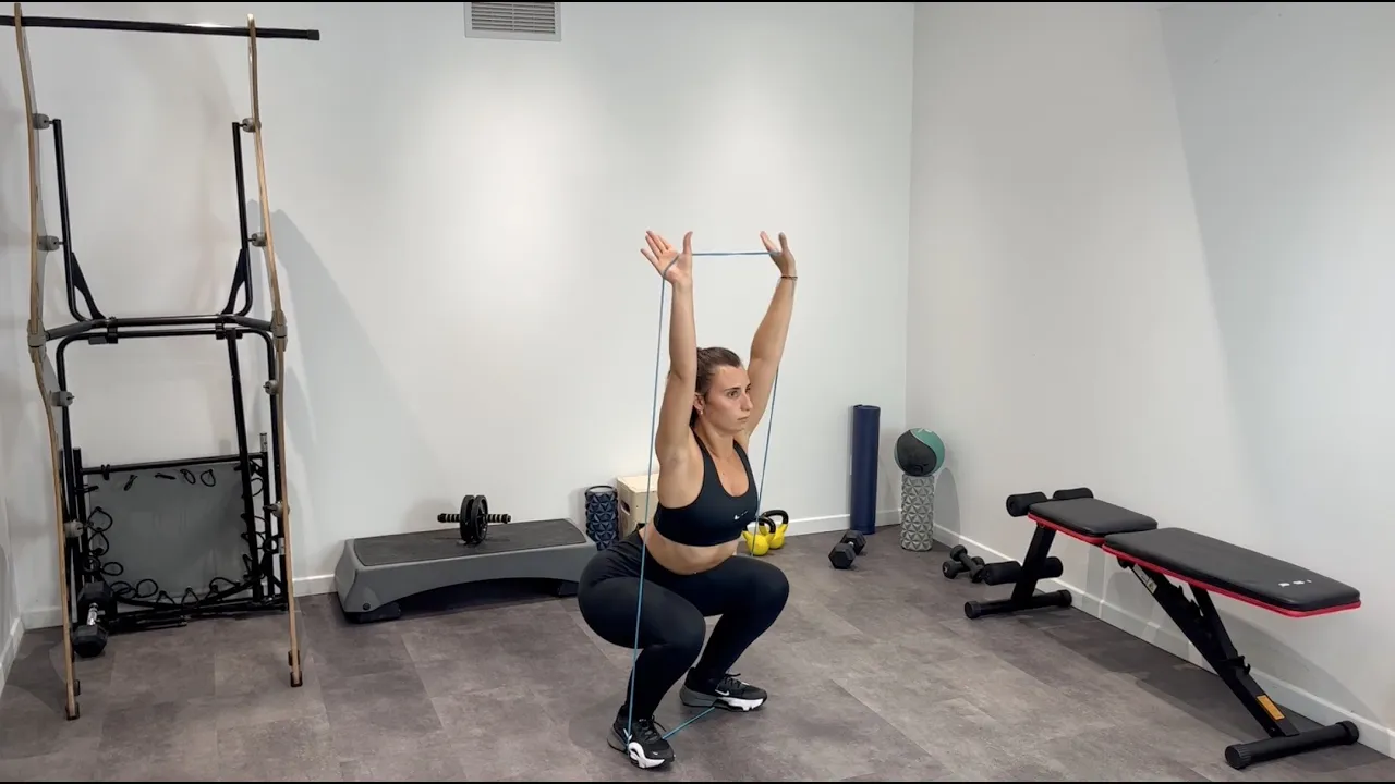 Image Band Overhead Squat