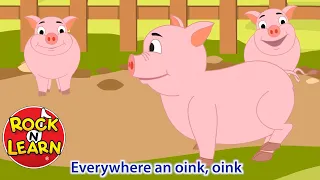 Old MacDonald | Song for Kids with Lyrics | Rock 'N Learn