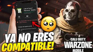 WARZONE MOBILE DESAPARECE de la GOOGLE PLAY / YA NO ES COMPATIBLE | REQUISITOS y DISPOSITIVOS LoboJz