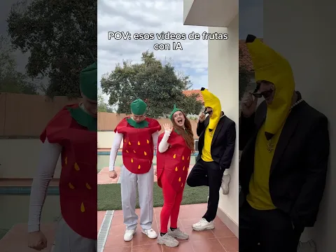 Esos videos de frutas con IA 😂