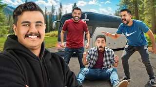 مسكنا خط في الباص مع اعضاء باور ( تحدي الزنوبة 🔥😂 )