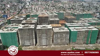 Ayat Real Estate CMC site construction update for March, 2024.