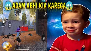 Adam 999 IQ King Overpower Funny Solo Vs Squad Video🤣😁 Must Watch