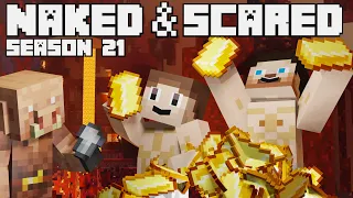 Naked & Scared: Minecraft Challenge in Ultra Hardcore Season 21 - Episode 2