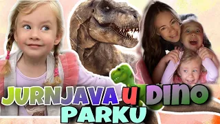 JURNJAVA U DINO PARKU! ARIJA I INA BEŽE OD NAĐE!