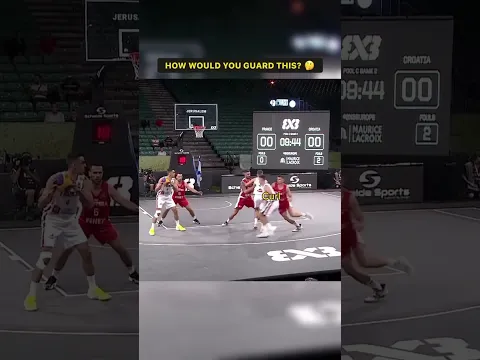 Serious question 🧐  How would you defend this move? #3x3basketball #3x3Europe