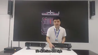Ground beam of A-series cabinet's stacking system - Maxtop LED display