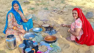 मोठ काचरी - रोट बाजरी 👌 खेत में स्वाद दोगुना