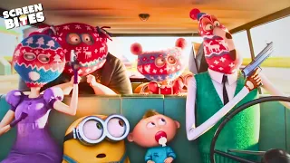 Hitchhiking With An Evil Family | Minions (2015) | Screen Bites
