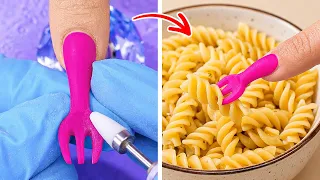 أفكار مبتكرة لتصميم الأظافر ستبهرك! 💅🏻✨