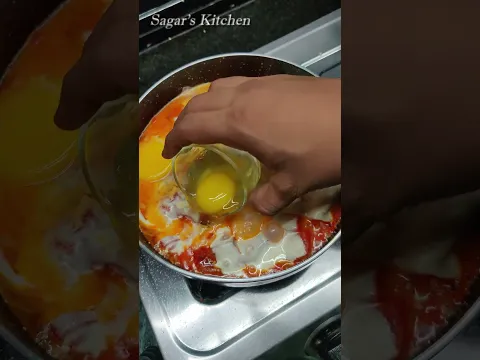Tomato Egg Cheese 3 Combination Great Recipe #youtubeshorts #shorts #viralshorts #shakshukarecipe
