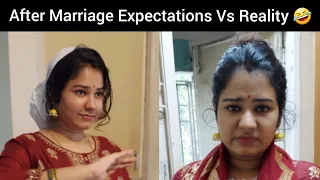 After Marriage His Expectation Vs Reality 😂 #shorts
