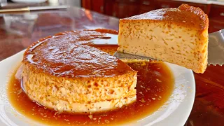 FLAN NAPOLITANO (LA MEJOR RECETA) prepara el flan más rico 👌🏻